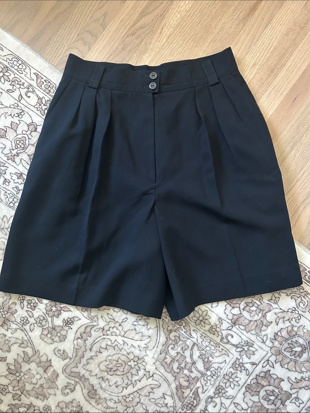 Vintage High-Waist Women's Shorts